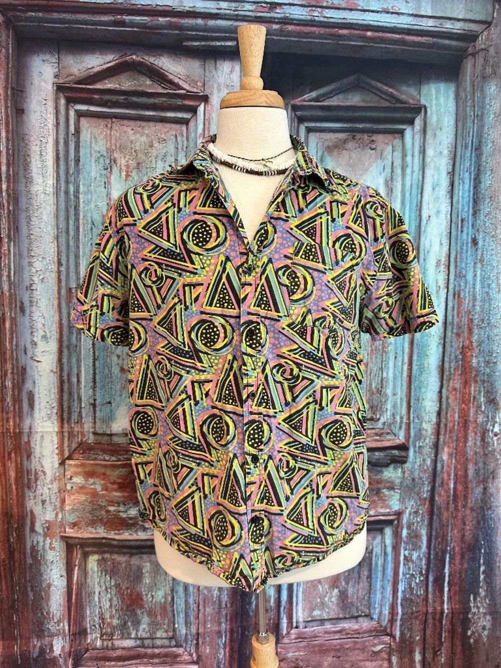 Massive 80's y2K Vintage Hawaiian Shirt Size large